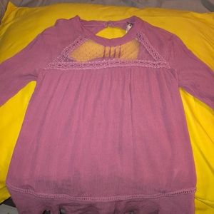 Girls Mauve Top